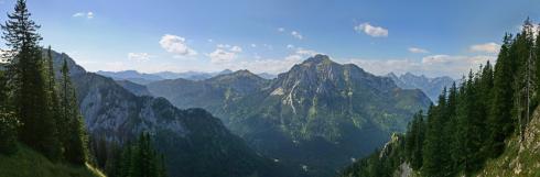 Alpen Panorama Leinwand